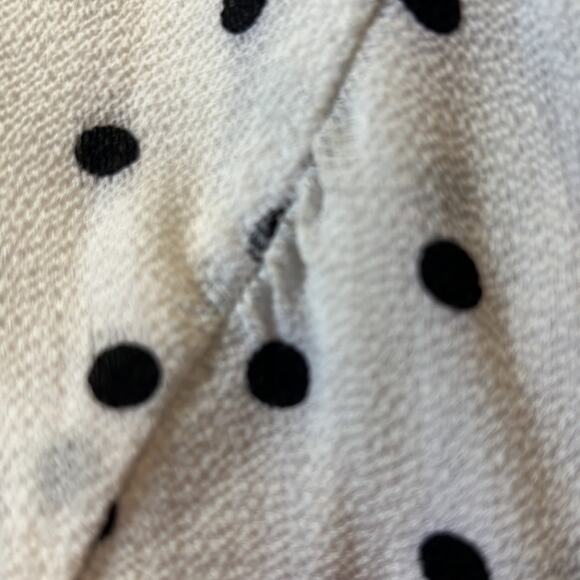 Iris Draped Front Polka Dot Shacket size L - Picture 10 of 10
